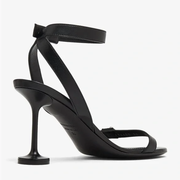 Balenciaga Black Heels with Chunky Platform Sole